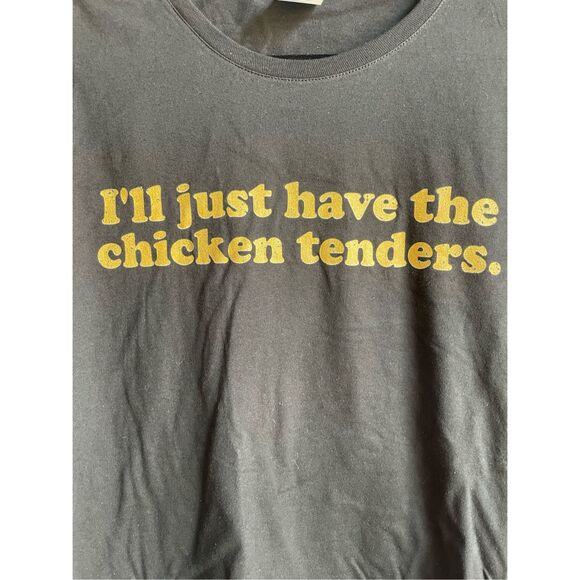 Funny‎ Food Tee – Chicken Tenders Quote - Picture 1 of 4